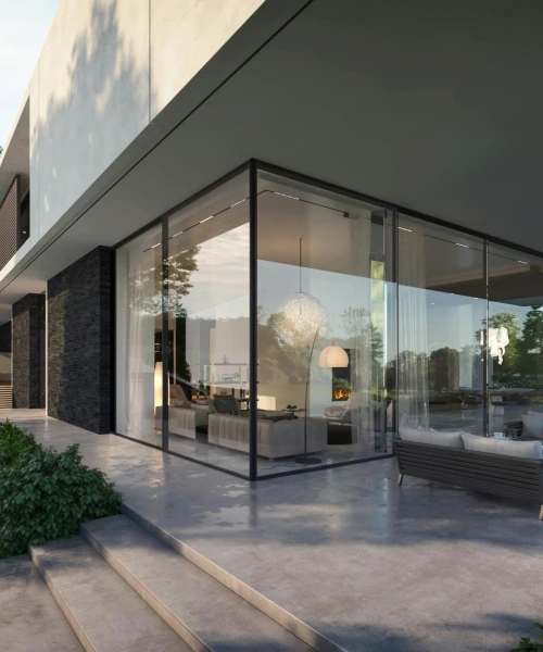 EXA smart window for commercial spaces and retail stores