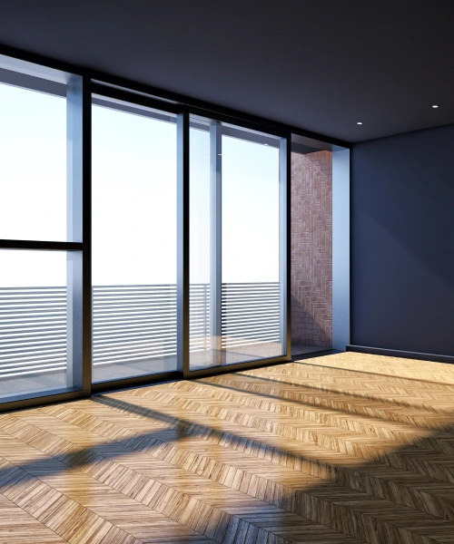 VEXA space IR+ high-performance smart window reducing solar heat gain and indoor temperature rise