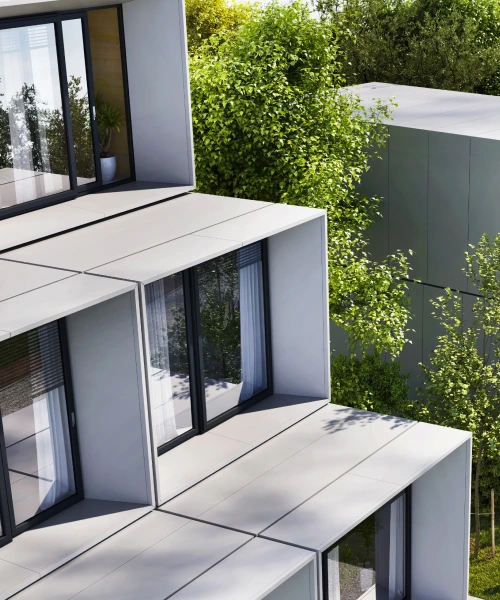 VEXA space Glass smart window integrating glass and smart film into one unit